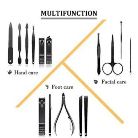 New Grooming Kit Nail Tools Manicure & Pedicure Set - Picture 3 of 6